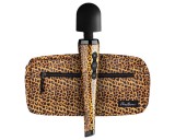 Panthra Shaka Wand - akkus, masszírozó vibrátor (leopárd-fekete)