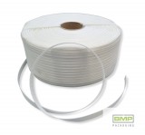 Pántszalag 16mm x 850m fehér PES, szőtt, 76mm-es cséveátmérő