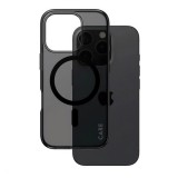 Panzerglass Apple iPhone 16 Pro care flagship urban combat smokey szilikon védő (ütésálló, kameravédő, magsafe) fekete