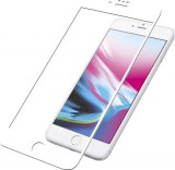 PanzerGlass Apple iPhone 6 / 6s / 7 / 8 Tokbarát Edzett üveg kijelzővédő, fehér kerettel