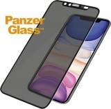 PanzerGlass Apple iPhone XR/11 Tokbarát Edzett üveg kijelzővédő, betekintésgátló szűrővel, kamera borítóval