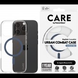 PanzerGlass CARE Apple iPhone 16 Pro MagSafe Urban Combat kék nem sárguló tok (1366)