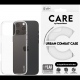 PanzerGlass CARE Apple iPhone 16 Pro Max Combat átlátszó nem sárguló tok (1356)