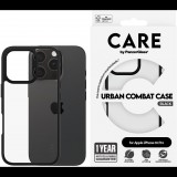 PanzerGlass CARE Apple iPhone 16 Pro Urban Combat fekete nem sárguló tok (1362)