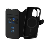 PanzerGlass CARE by ® Feature Case Tango Two-in-One Wallet w. MagSafe iPhone 16 Pro telefontok Borító Fekete