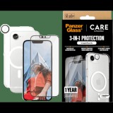 PanzerGlass CARE Flagship 3-in-1 Bundle iPhone SE (2025) Átlátszó képernyővédő Apple 1 db (CRNCHNUG29845)