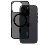 PANZERGLASS CARE FLAGSHIP URBAN COMBAT SMOKEY CASE szilikon telefonvédő (ütésállóság, kameravédő, MagSafe) FEKETE Apple iPhone 16 Pro