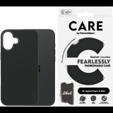 PanzerGlass CARE tok Apple iPhone 16 Plus MagSafe Fearlessly fekete (1379)