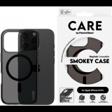 PanzerGlass CARE tok Apple iPhone 16 Pro MagSafe Smokey füstszínű/fekete (1350)