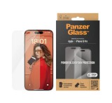 PANZERGLASS CLASSIC FIT képernyővédő üveg (extra karcálló, ütésállóság) ÁTLÁTSZÓ Apple iPhone 15 Pro