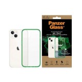 PanzerGlass ClearCase iPhone 13 6,1" Antibakteriális ütésálló tok Lime
