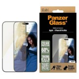 PanzerGlass EyeCare tükröződésmentes kékfény szűrős edzett üveg fekete szegéllyel iPhone 16 Pro Max