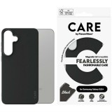 PanzerGlass Fashion QI MagSafe-kompatibilis tok Samsung Galaxy S25 Plus - fekete