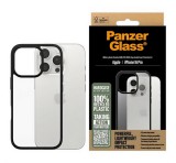 PANZERGLASS HARDCASE szilikon telefonvédő (ütésállóság, kameravédő, antibakteriális) FEKETE Apple iPhone 16 Pro
