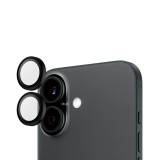 PanzerGlass ® Hoops® Black Camera Lens Protector iPhone 16 | 16 Plus Átlátszó képernyővédő Apple 1 db
