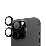 PanzerGlass ® Hoops® Black Camera Lens Protector iPhone 16 Pro | 16 Pro Max Átlátszó képernyővédő Apple 1 db