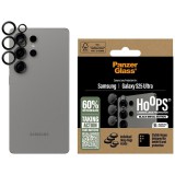 PanzerGlass Hoops Lens Protector edzett üveg kamera lencse védő fólia fekete szegéllyel Samsung Galaxy S25 Ultra