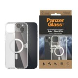 PanzerGlass keménytok iPhone 14 Plus 6.7" MagSafe antibakteriális ütésálló tok átlátszó