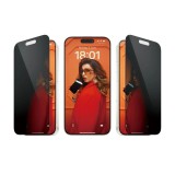 PanzerGlass ® Privacy Screen Protector iPhone 15 Pro | Ultra-Wide Fit w. EasyAligner Átlátszó képernyővédő Apple 1 db