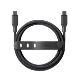 PanzerGlass Racing 60W USB-C to USB-C Cable | USB 2.0 | 2M | Space Black Fekete USB kábel