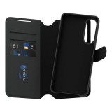 Panzerglass Samsung Galaxy S25 Edge (SM-S937) care tango twoinone tok, bőr hatás (flip, wireless, kivehető védő) fekete