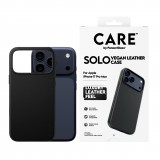 PanzerGlass Solo Case, Apple IPhone 17 Pro Max, Vegán bőr, Fekete, Mobiltelefon tok