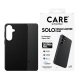 PanzerGlass Solo Case, Samsung Galaxy S26 Plus, Vegán bőr, Fekete, Mobiltelefon tok