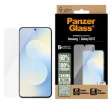 PANZERGLASS ULTRA-WIDE FIT képernyővédő üveg (3D, extra karcálló, antibakteriális) ÁTLÁTSZÓ Samsung Galaxy S25 FE (SM-S731)