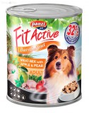 Panzi Fit Active Prémium 1240 g konzerv kutyáknak húsmix-gyümölcskoktél