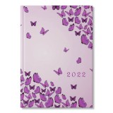 Pápai Nyomda Határidőnapló, A5, 2022 - Pillangó