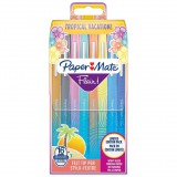 PAPERMATE PAPER MATE Faserschreiber Flair Tropical M 16er Etui sort. (2061396) (2061396)