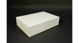 Papír süteményes  doboz egyben fedeles 31x22x8 cm