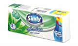 . Papír zsebkendő, 3 rétegű, 100 db, Sindy, aloe vera (KHHVP005)