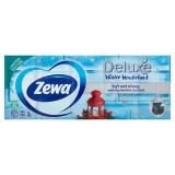 Papír zsebkendő, 3 rétegű, 10x10 db, ZEWA Deluxe, illatmentes (KHHZ06)