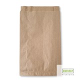 Papírtasak, barna - 180+60x350mm