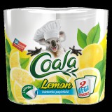 Papírtörlő coala 2x100lapos mega citrom