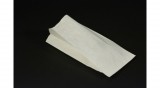 Papírzacskó éltalpas oldalredős  fehér 20x11x5 cm 500g