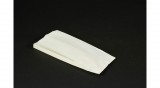 Papírzacskó éltalpas oldalredős fehér  20x8x2 cm 200g