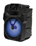PAR 20BT Hordozható party hangdoboz, 20cm, akku, BT, LED