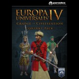 Paradox Interactive Content Pack - Europa Universalis IV: Cradle of Civilization (PC - Steam elektronikus játék licensz)