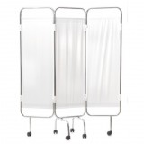 Paraván 3 részes alumínium vázzal görgős