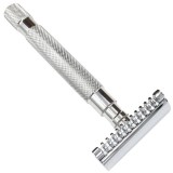 Parker 68S - rozsdamentes acél, 3-részes pillangónyitású biztonsági borotva