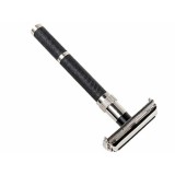 Parker 96R - fekete, krómozott pillangó nyitású biztonsági borotva