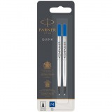 PARKER Rollerballmine 2er M Blau Blister (1950327) (1950327)