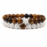 Páros tigrisszemes ásvány karkötő