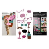 Party kiegészítők 12db-os kiszerelésben