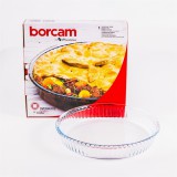 Pasabahce Borcam Bordázott hőálló üvegedény Ø 26cm 1,7L - Átlátszó (1017153)