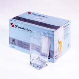 Pasabahce Carre Long Drink 305ml Koktélos üveg pohár szett 6 darabos (1199786)