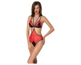 Passion Peonia - body oldalkivágással (piros)