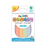 Pasztell színes modellező gyurma szett 6db-os 100g - Carioca